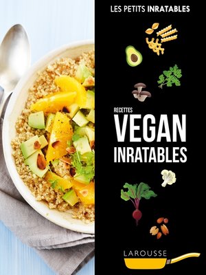 cover image of Recettes vegan inratables